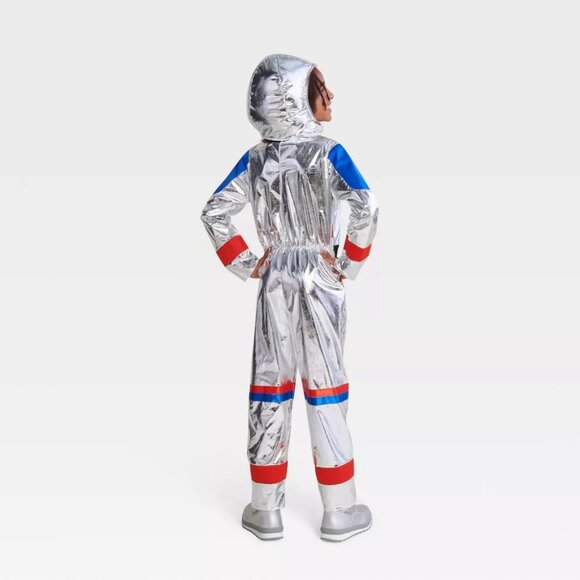 Boys Girls Hyde and Eek ASTRONAUT Space Explorer Halloween Costume Size M 8 NWT - Picture 2 of 4